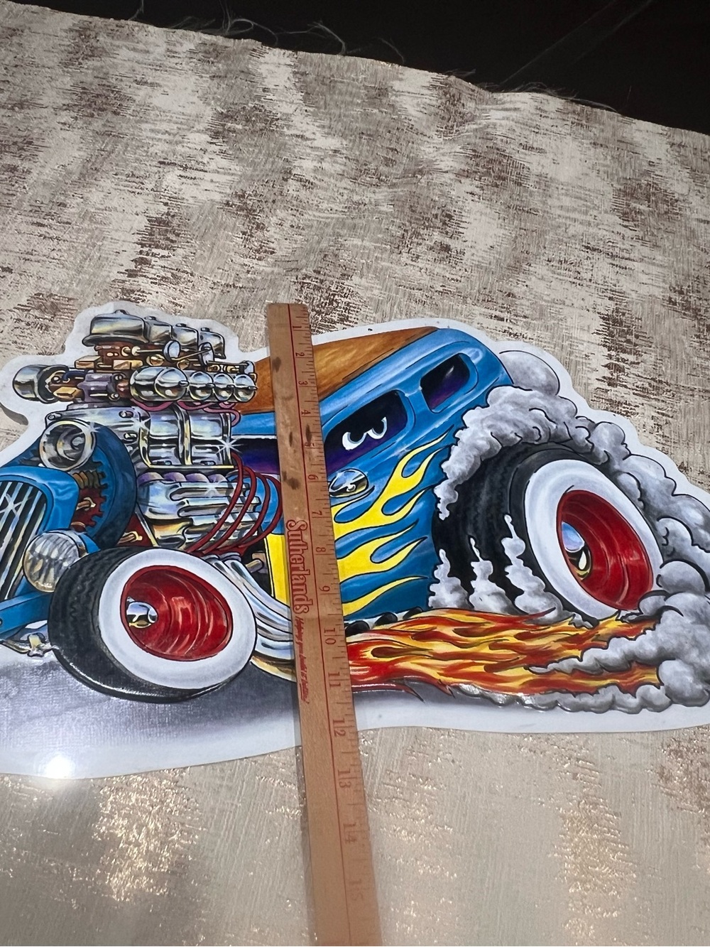 Ruckus Rod & Kustom metal sign - Picture 3 of 6